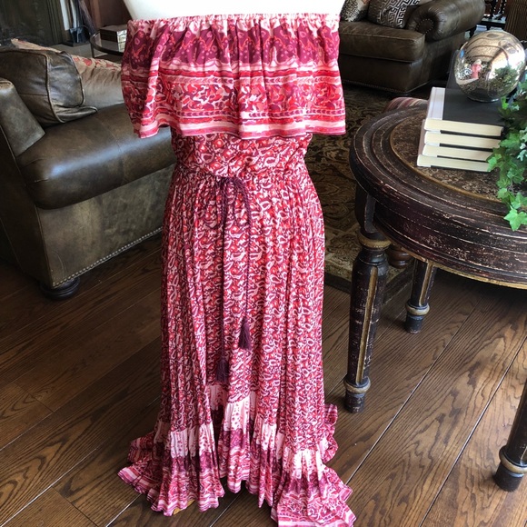 nightcap clothing Dresses & Skirts - Samba off the shoulder high low dress